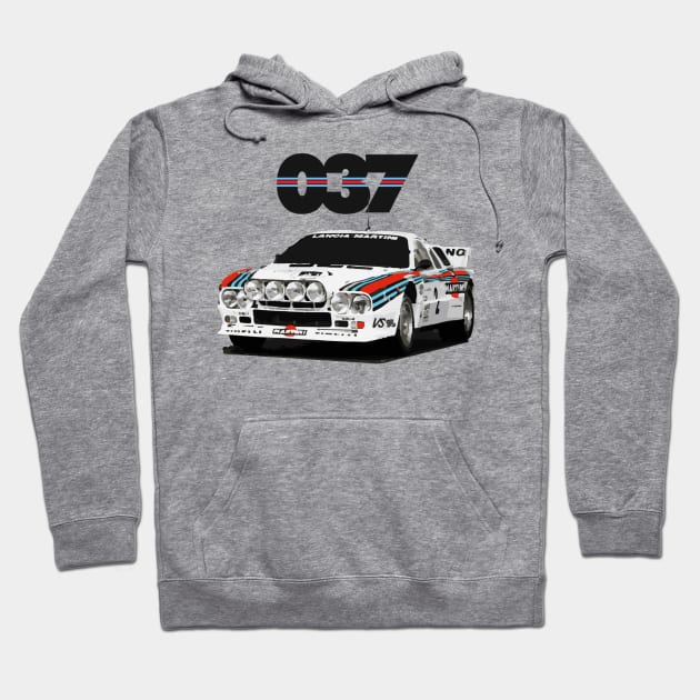 Lancia Rally 037 Hoodie by stevenmsparks